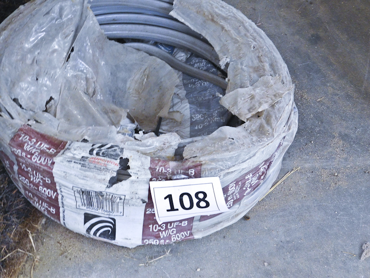 250 of 600V cable