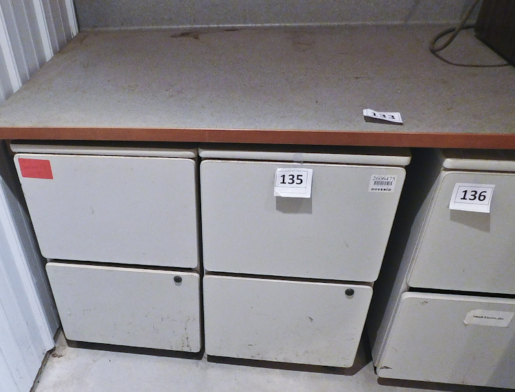 pair of two drawer files