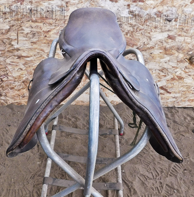 Horse riding saddle