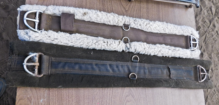 western saddle cinches