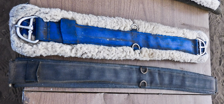 western saddle cinches