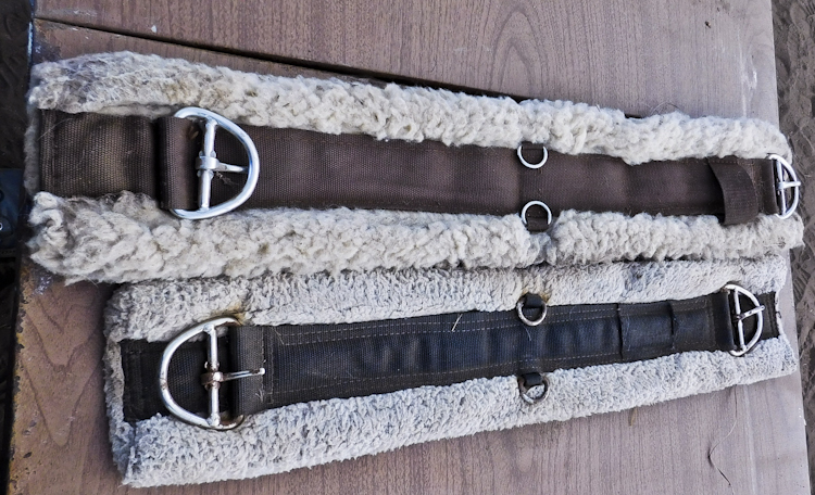 western saddle cinches