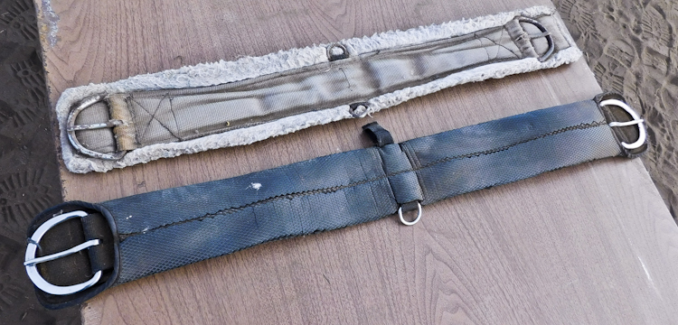 western saddle cinches