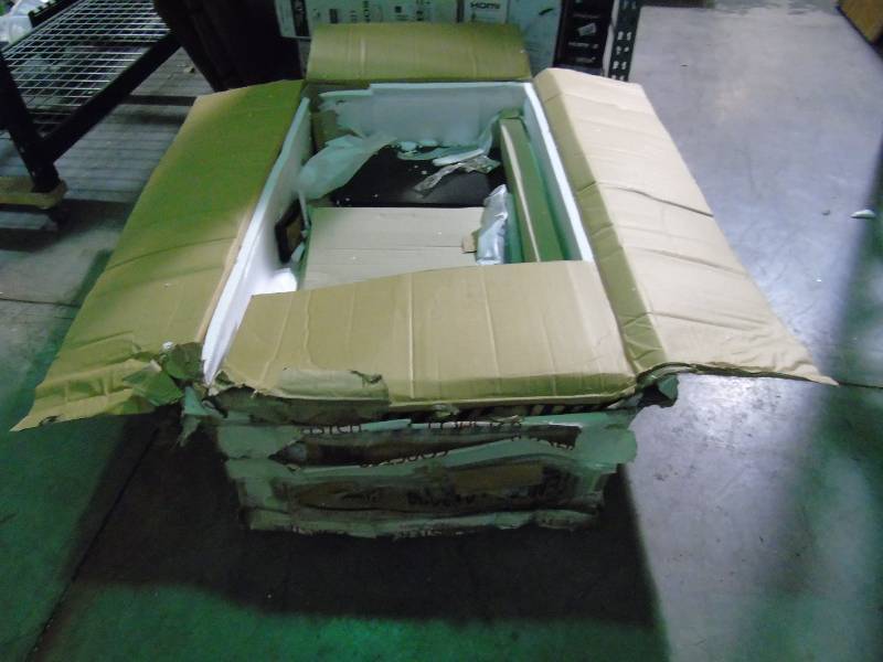 lot 65 image: Coaster Black Kitchen Island - Heavy Shipping Damage