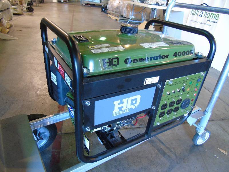 lot 19 image: HQ ISSUE 4,000W Gas Generator