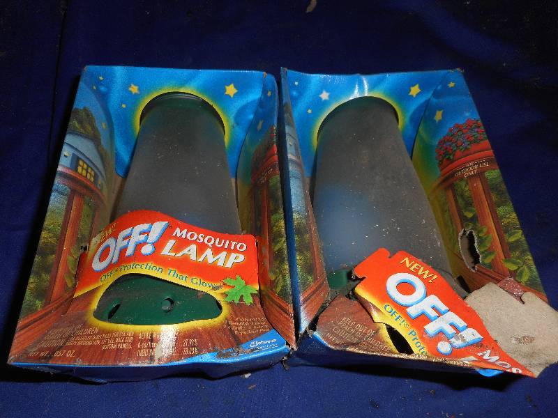 lot 6 image: MOSQUITO LAMPS
