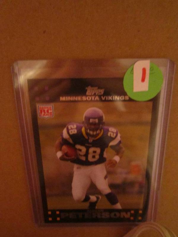 TOPPS ADRIAN PETERSON 2007