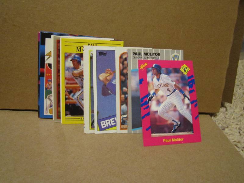 20 Paul Mlitor cards...