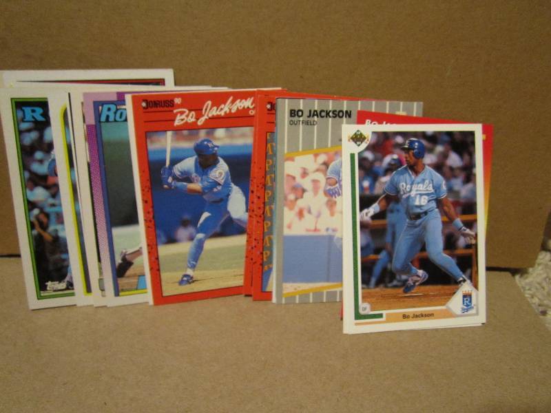 20 Bo Jackson cads...