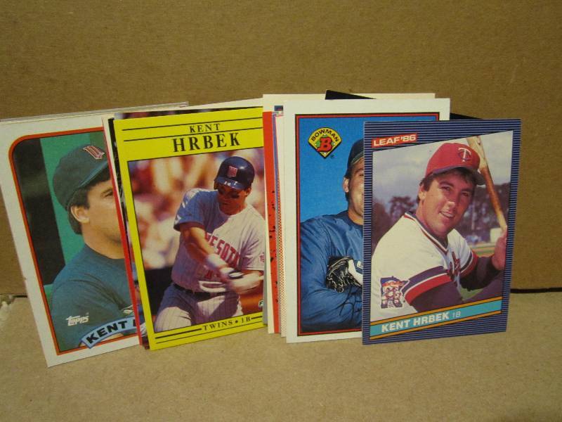 25 Kent Hrbk cards...