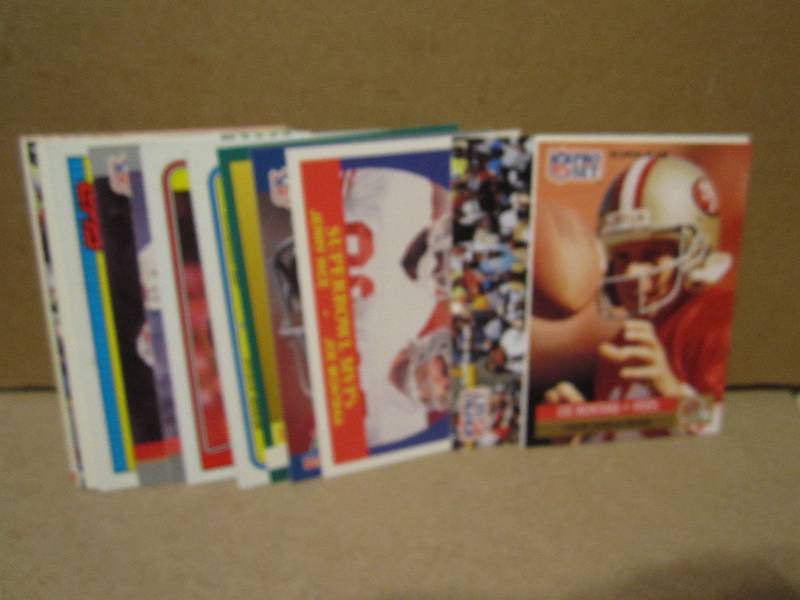 20 Joe Montana cards...