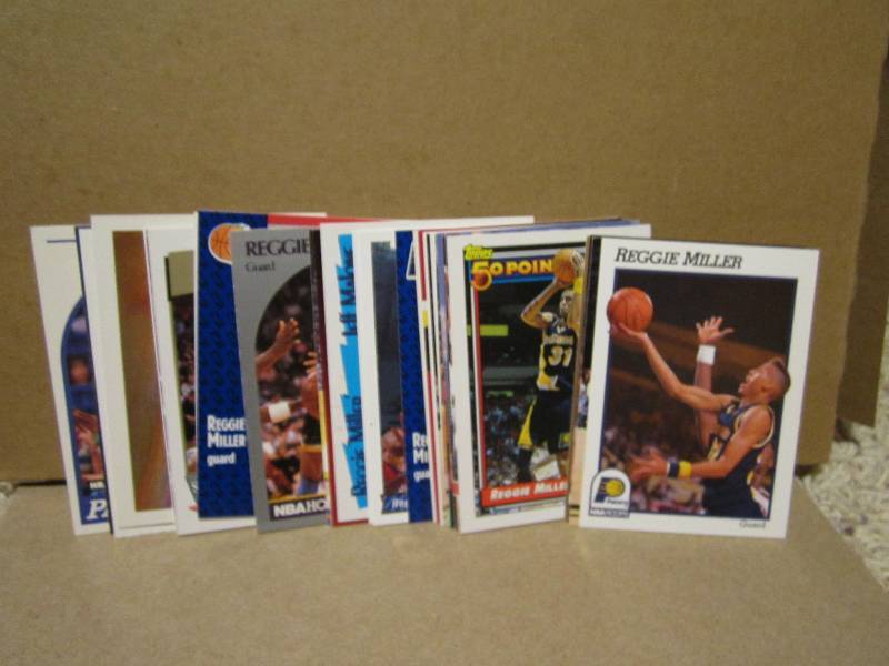 40 Reggie Miller cards...