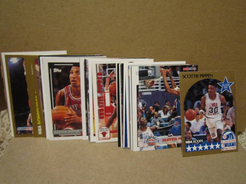 40 Scottie Pipen cards...