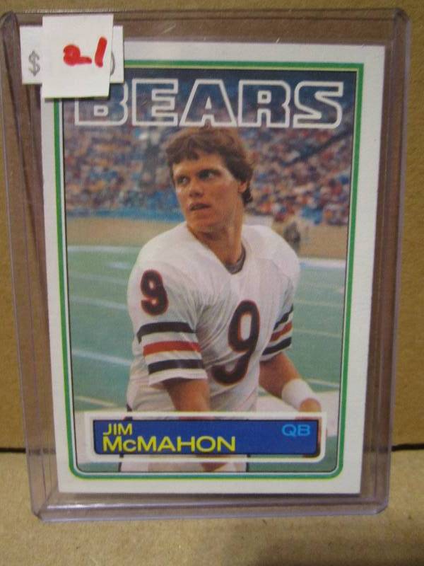 1983 topps jim Mcmakhon rookie card...