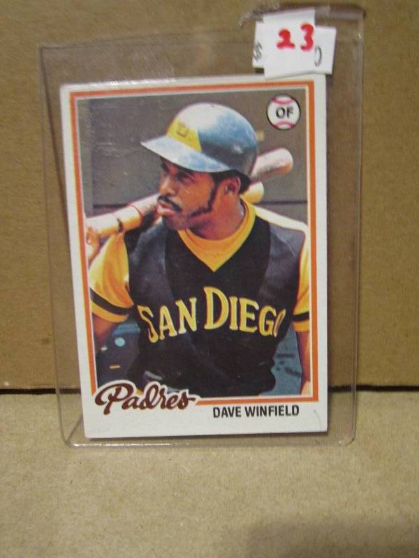 1978 topps Dave Wnfield cards...