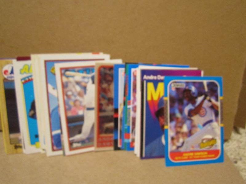 40 Andre Dawson cards...