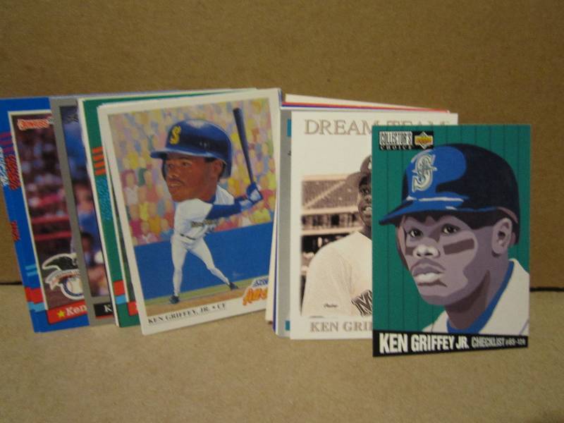 20 Ken Griffey Jr cards...