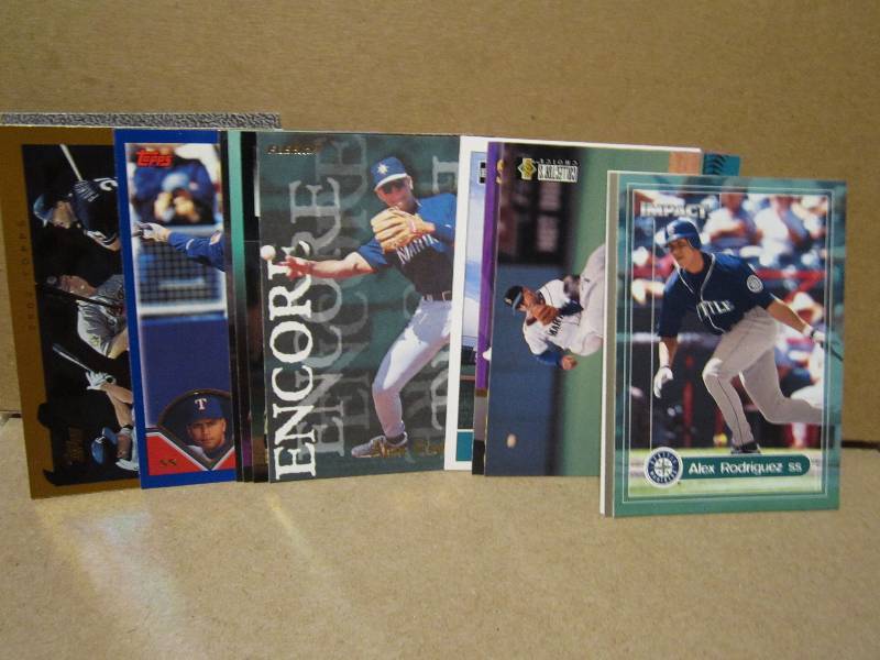 15 Alex Rodriguez cards...