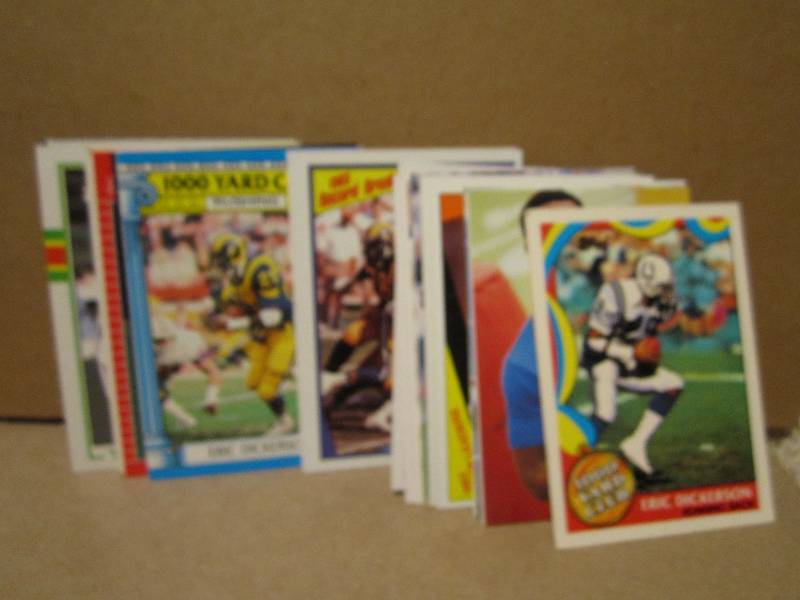 30 Eric Dickerson cards...
