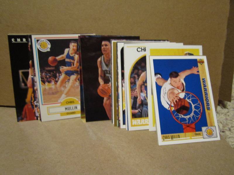 40 Chris Mullin cards...