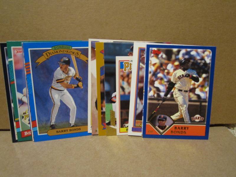 15 Barry Bonds cards...