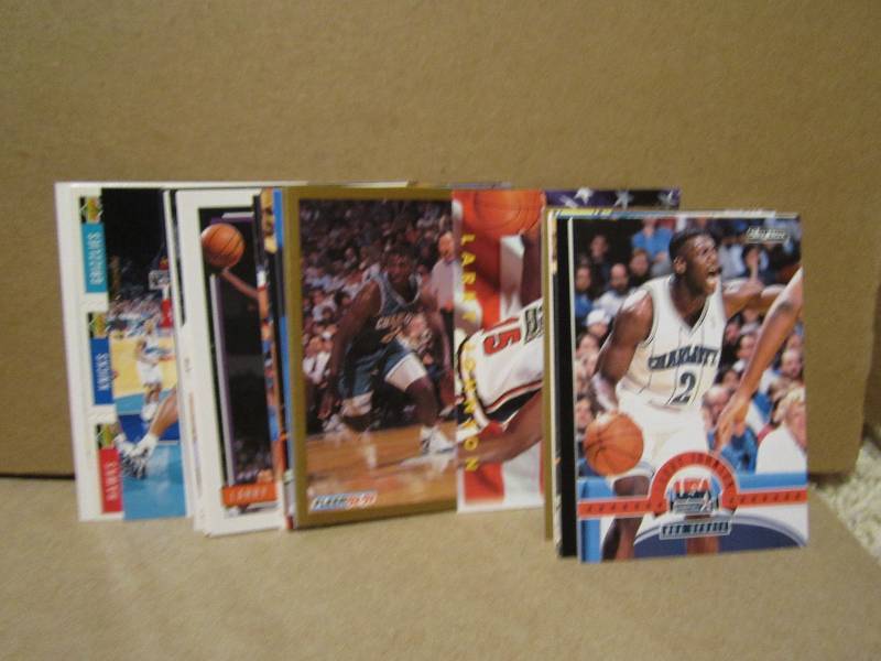 40 Larry Johnson cards...