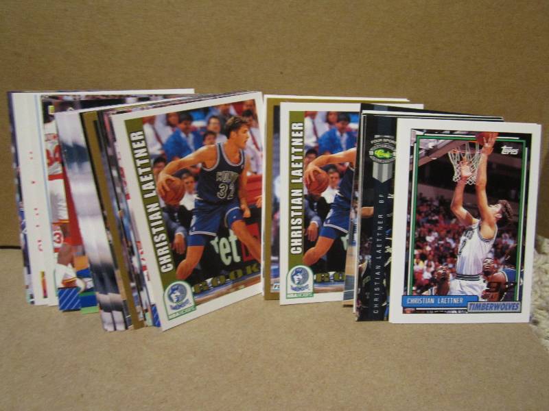 40 Christian Laettner cards...