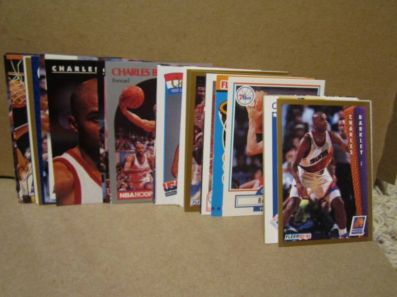 40 Carles Barkley cards...