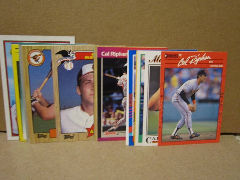 15 Cal Ripken Jr cards...