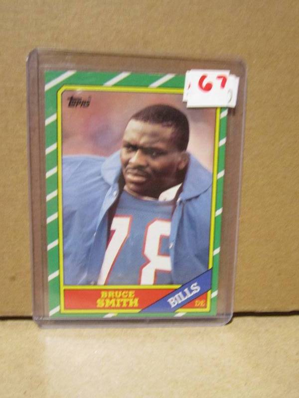 1986 Bruce Smith cards...