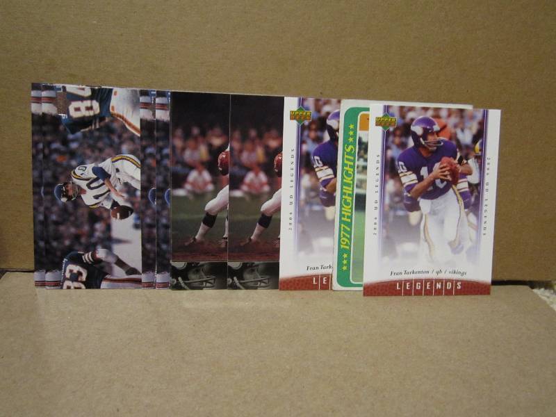 10 Fran Tarkenton cards...