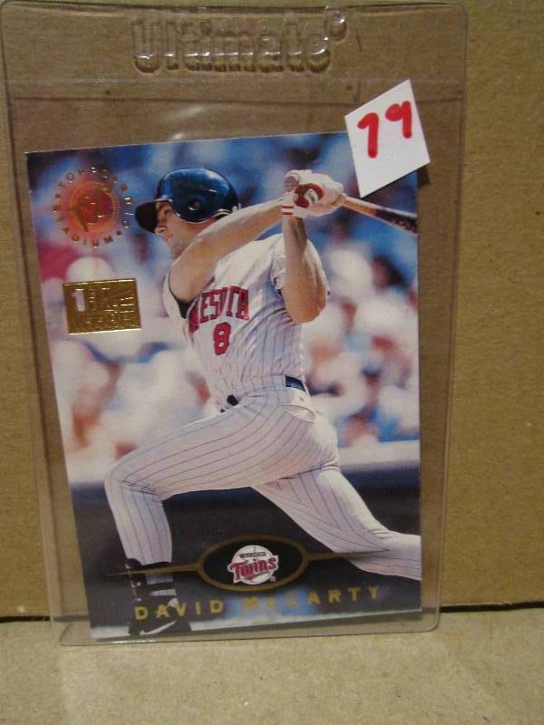 1995 stadium club David Mccartny ca...