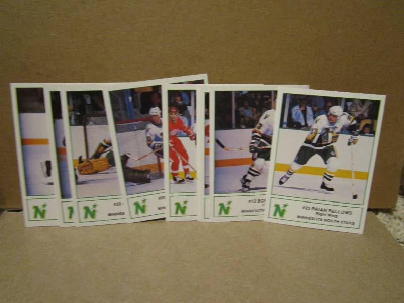 1986-87 north star 7- eleven cards...