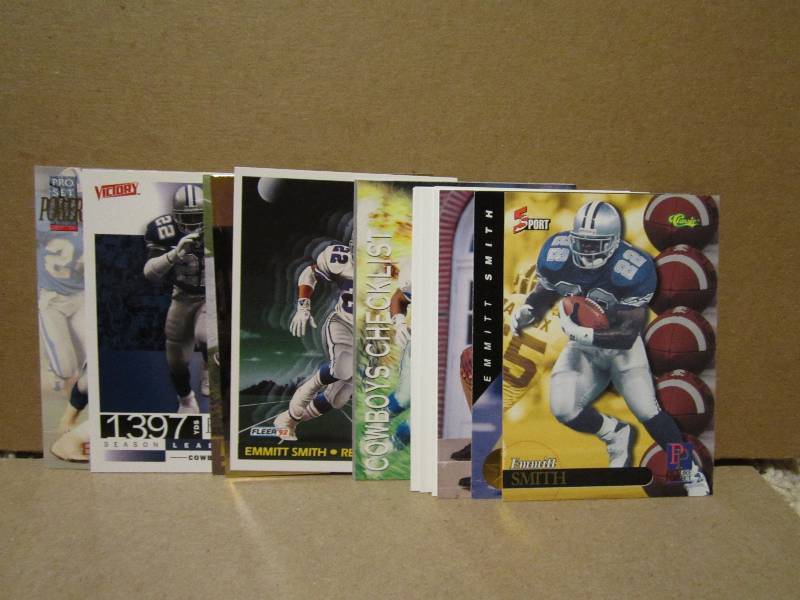 15 Emmit Smith cards...