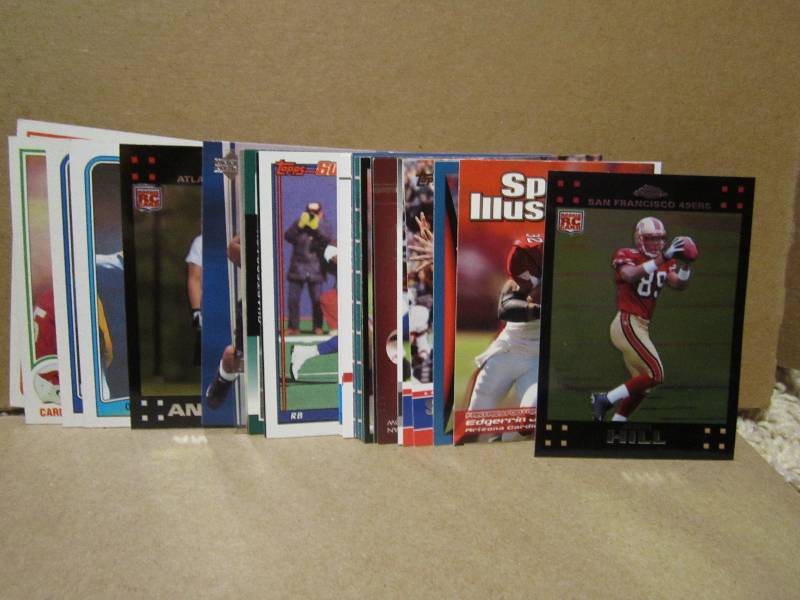 30 football cards insert cards...
