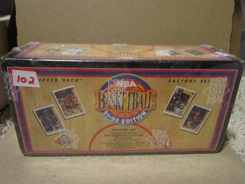 1991-92 upper deck basket ball card...
