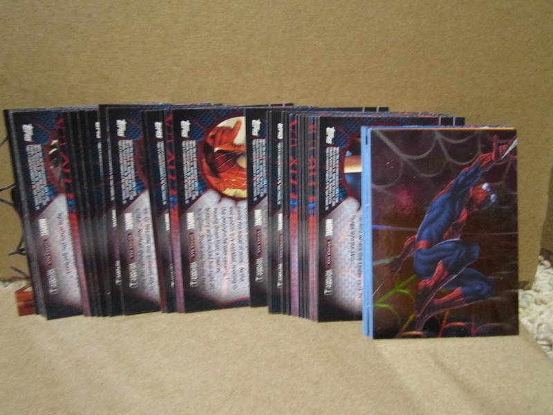 Spider man cards...