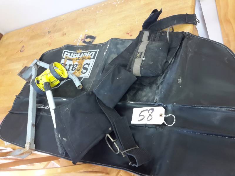 Bumper protector, Brick Caddy, Rolling Measure, tool belt