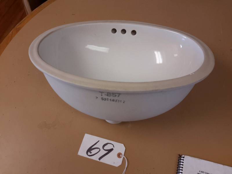 FRANZ VIEGENER porcelain  undermount Bathroom sink