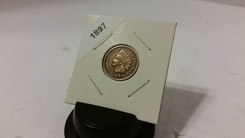 1897 Indian Head Penny