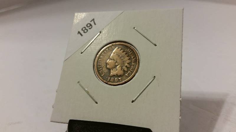 1897 Indian Head Penny