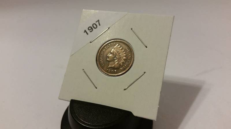 1907 Indian Head Penny