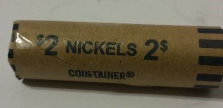 Roll of (40) Buffalo Nickels with Readable Dates and Mint Marks