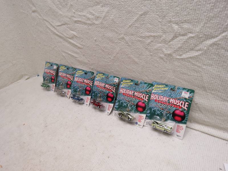 Collectible Johnny Lightning Car Ornaments