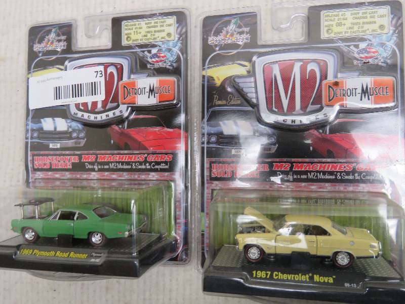 Collectible M2 Machine Cars