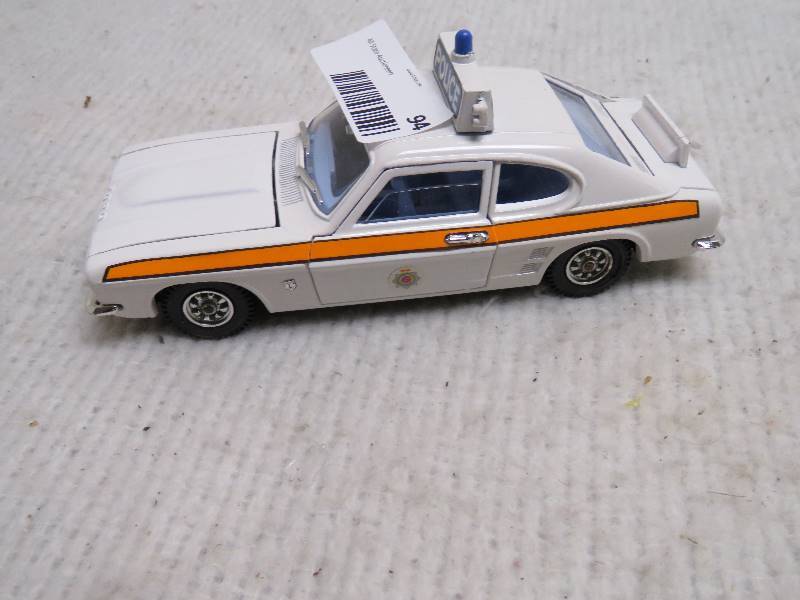 Vintage Metal Police Car