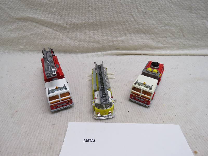 Collectible Metal Firetrucks