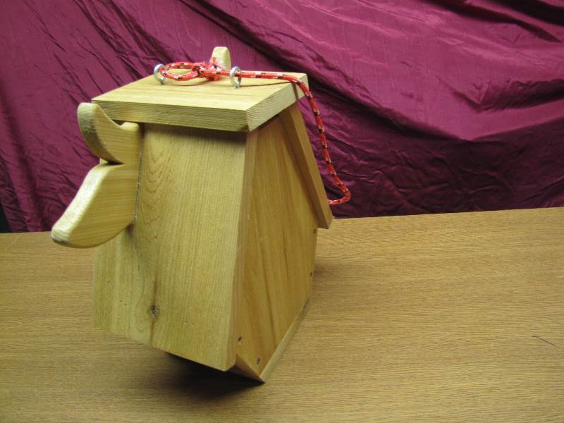 Wooden Bird House