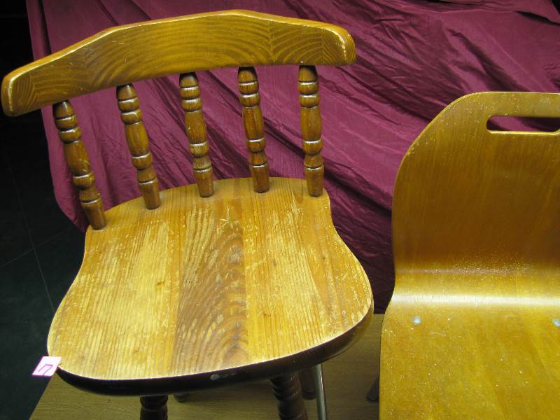 Vintage Wood Chairs