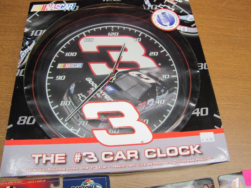 Dale Earnhardt Clock